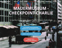 Tablet Screenshot of mauer-museum.com
